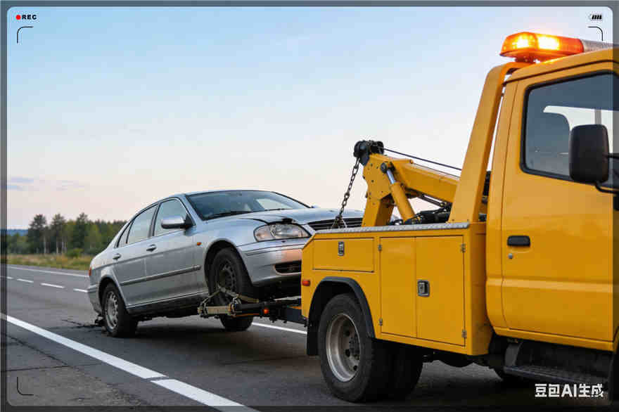 肇源拖车救援电话【案例】